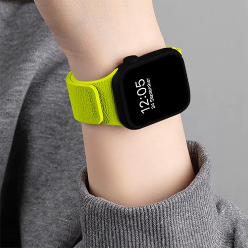 Image of GRIPP Pebble New Edition Premium Silicone Magnetic Watch Strap for 44mm /45mm /46mm /49mm, Watch Series 11 /10 /9 /8 /7 /6 /5 /4, SE 3 /2 /1, Ultra 3 /2 /1, Lightweight, Adjustable (Watch Not Included)