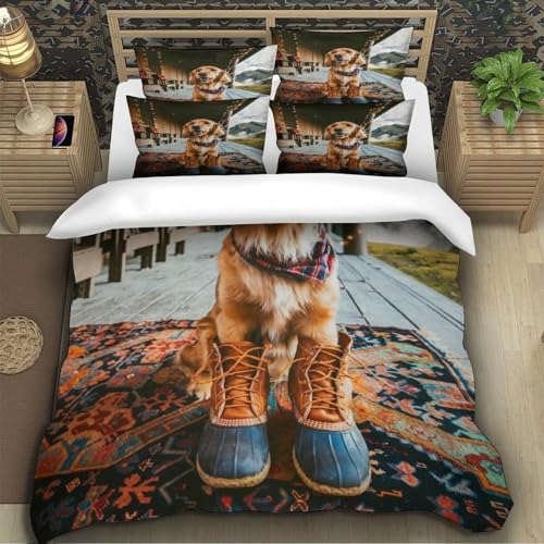 Parure de lit microfibre douce et résistante pour lit 2 personnes