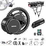 【Ampia Compatibilità & Prestazioni Potenti】Questo kit motore centrale BAFANG (protocollo CAN) è compatibile con la maggior parte delle bici, adatto a movimenti centrali standard da 68-73mm/100mm/120mm con diametro interno 33,5-36mm. Una volta installata, la bici ottiene potenza impressionante, maggiore autonomia e capacità di affrontare salite ripide e terreni difficili senza sforzo. Con 3 modalità di guida, il kit ebike si adatta a diversi stili e ambienti ciclistici