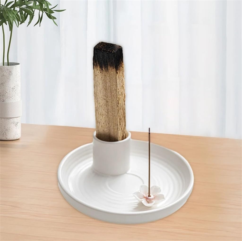 Incense Burner Ash Tray Yoga Room Bedroom Office Home Decoration
