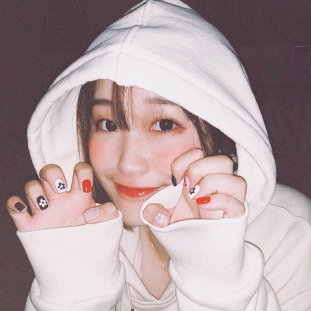 gww ネイルシール 花柄 ネイル用シール ステッカー アートパーツ マニュキア 美甲 しーるシール カラー 7色 混合色 人気のファッション ブランド