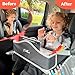 PILLANI Kids Travel Tray for Car - Car Seat Tray with Activity Sheets & Pens, Road Trip Essentials for Car & Airplane, Must Have Toddler Travel Lap Desk Accessories - Road Trip Activities for Kids
