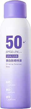 Sunscreen Spray & Lotion Moisturizing, Refreshing, Non-stick, Water Resistant, All Day Sun Protection, 3.4 fl oz 100 ml, Excel Stopper White, 3 x 3 x 15 cm