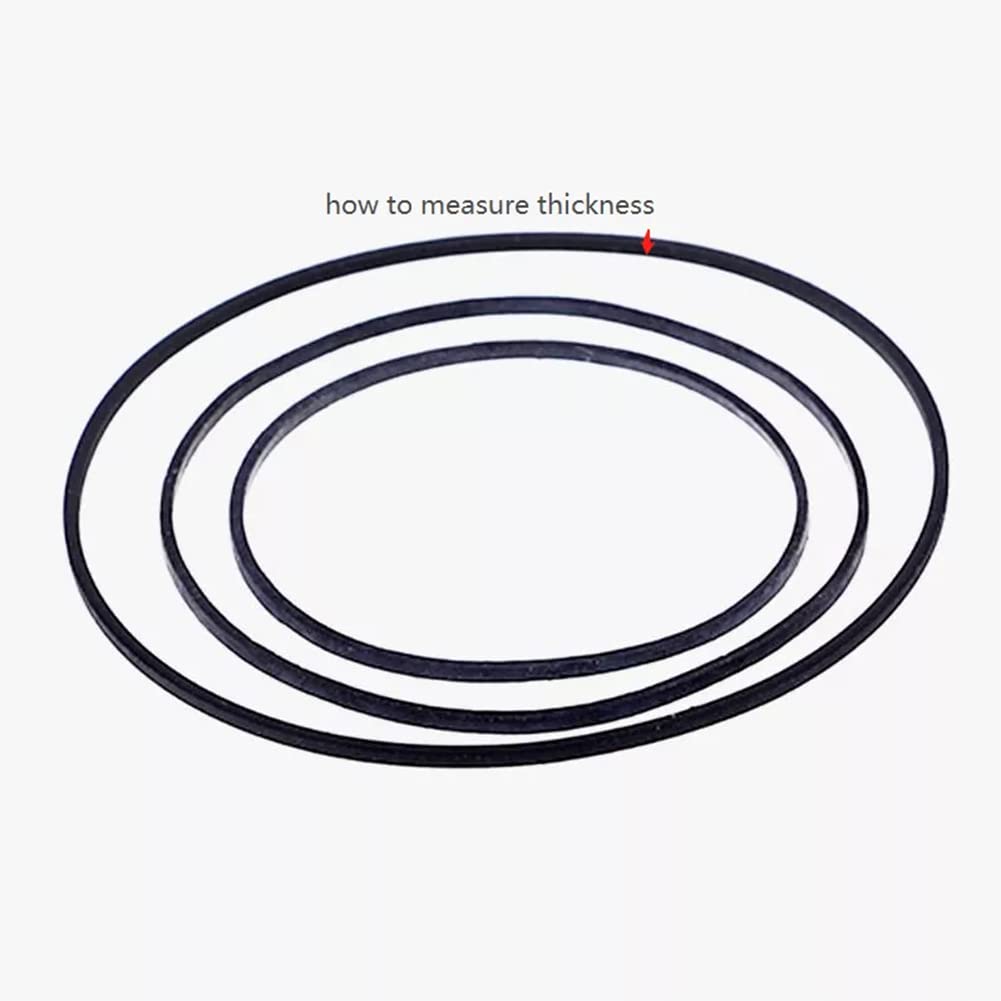 Cinghie Per Registratori A Cassetta - 50 Pezzi, Gomma, Per Riparazione Walkman E Lettori - Foto 2