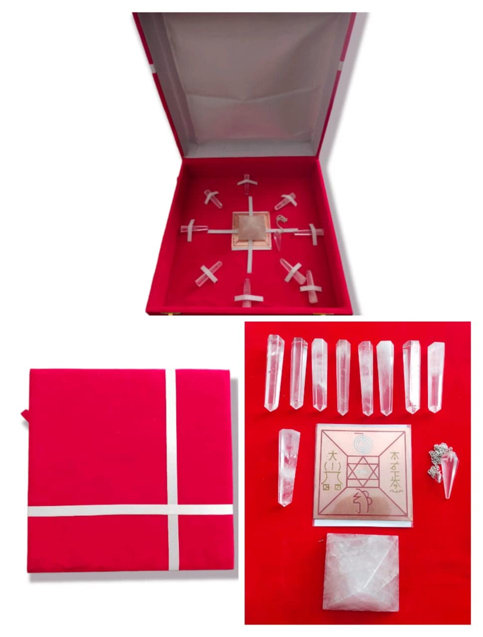 Crystal Grid Box for Vastu and Reiki