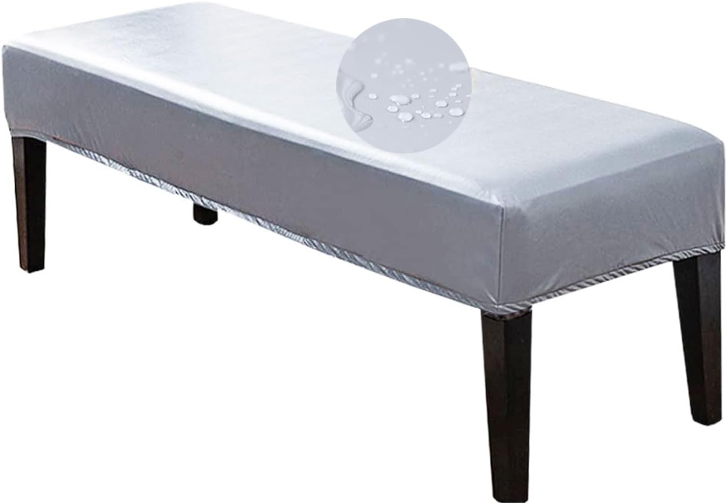 Amazon.com: HFCNMY Bench Cover Set, PU Waterproof Dining Bench ...