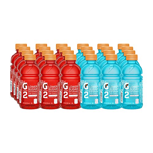 Gatorade G2 Thirst Quencher, Lower Sugar, Fruit Punch and Glacier...
