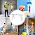Scaffolding Work Platform | Portable Steel Platform Ladder | 55(L) X9.8(W) X43(H)''330 Lbs Load Capacity | Scaffolding Ladder Height Adjustable | Workbench for Cleaning High Painting Walls, Drywall