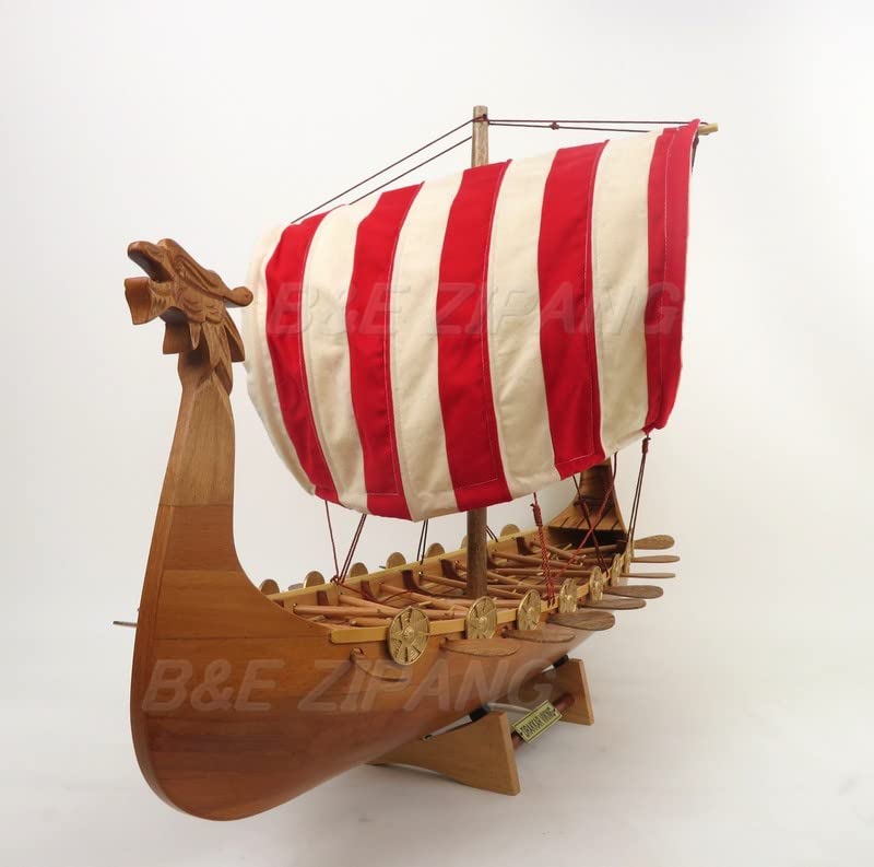 Amazon | 帆船模型 完成品 木製 Drakkar Viking ドラッカーバイキング