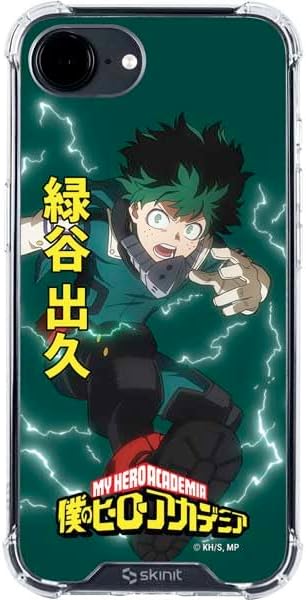 Skinit Clear Phone Case Compatible with iPhone 16e - Officially Licensed My Hero Academia Deku Squad Season 5 Design