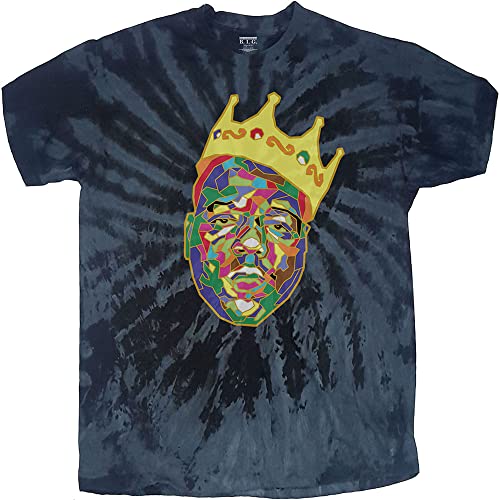 Biggie Smalls Crown Official Tee T-Shirt Mens Unisex (XX-Large) Blue