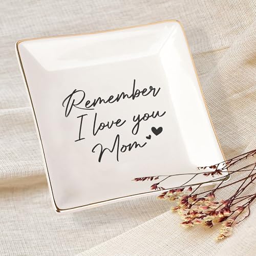 Remember-I-Love-You-Mom-Ceramic-Trinket-Tray-Mom-Birthday-Gifts-for-Mom-from-Daughter-Son-Jewelry-Tray-for-Mother-Gift-for-Mom-Women-Gifts-for-Mothers-Day