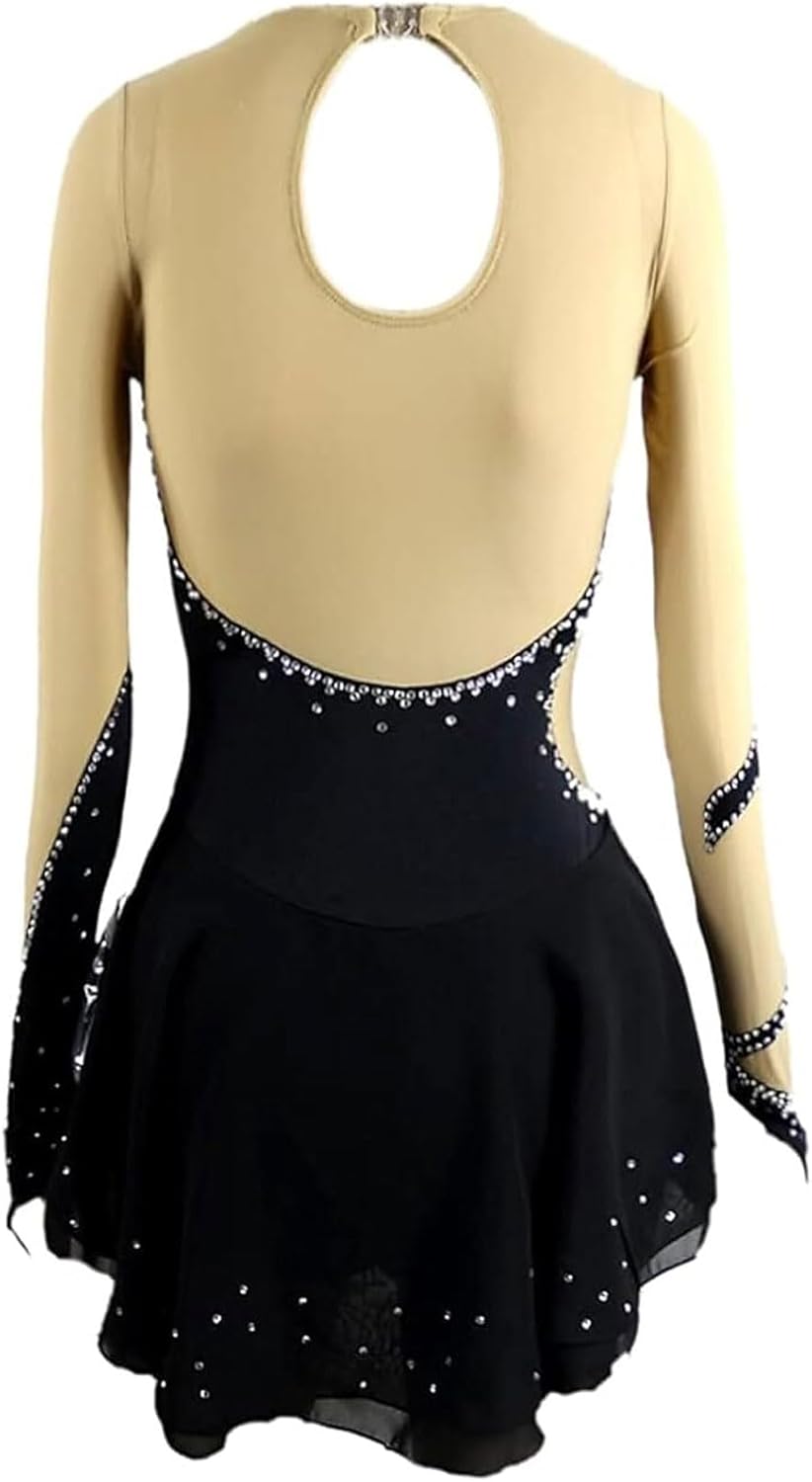 Figure Skating Performance Dress for Girl Rhythmic Gymnastics Practice Leotards Ice Ballet Dancing Clothing
