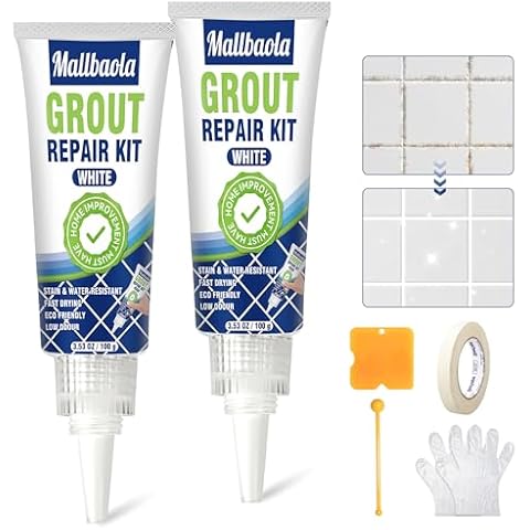 Mallbaola Tile Grout Repair Kit Cover