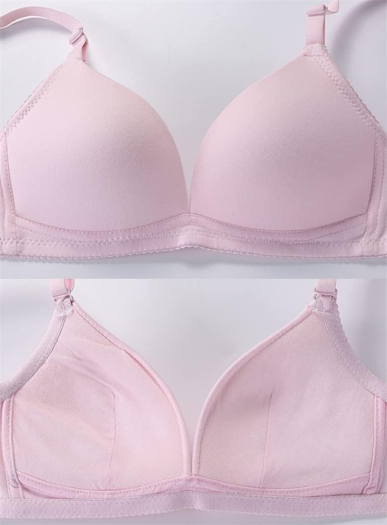 Teen Girls Seamless Bra Cotton Bras Adjustable Straps - Image 2