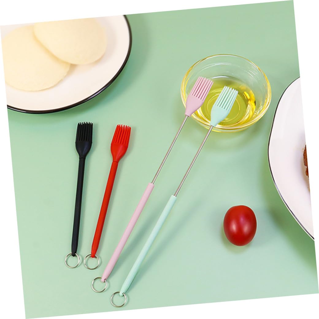 Toddmomy 20stücke Teiliges Silikon Pinselset Hitzebeständige Grill Und Backpinsel Für Müheloses Marinieren Und Braten Ergonomischer Griff Lebensmittelechte Materialien Für Bbq Und