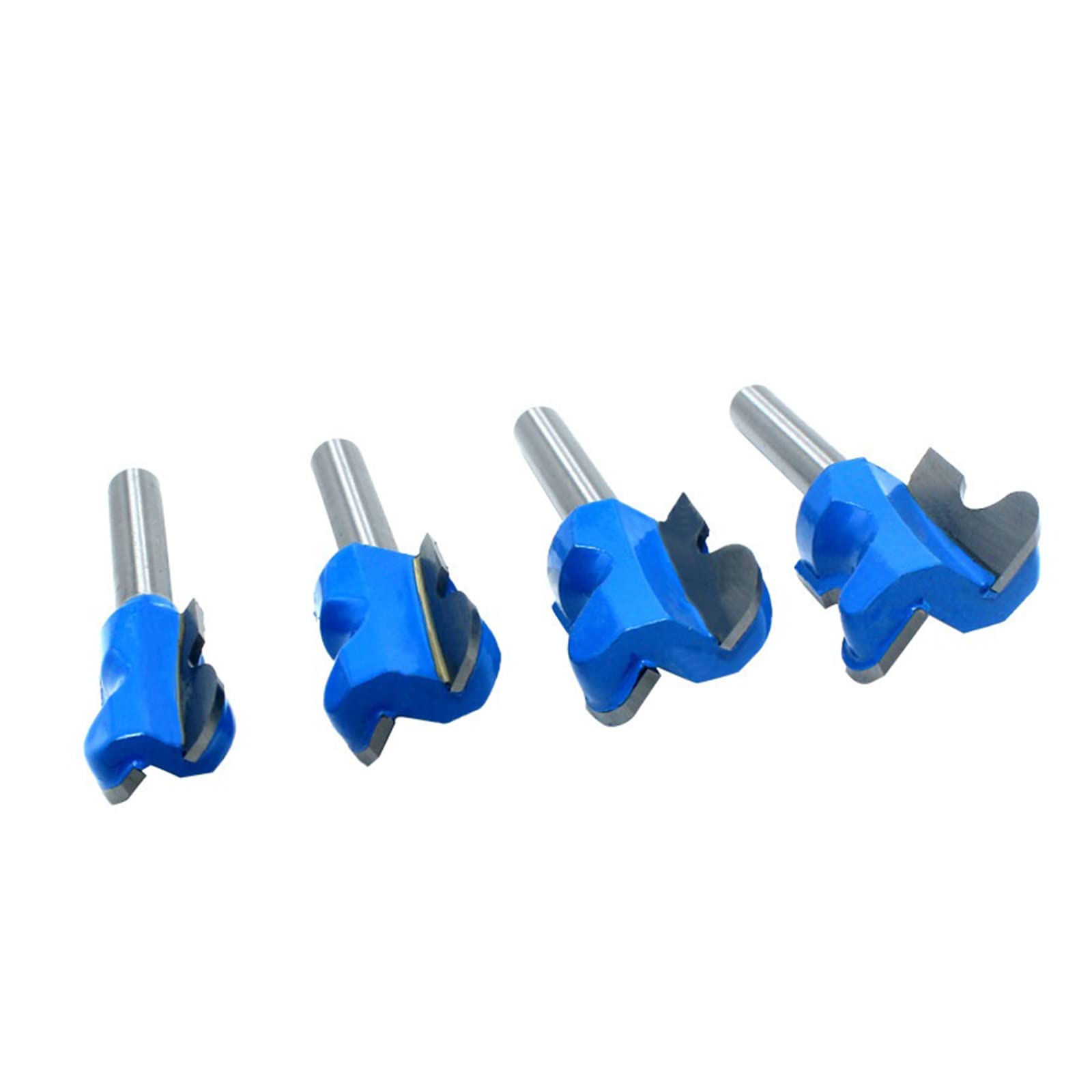 Fraise à double doigt 1/4 tige 6 35 mm durable en acier tungstène outils de travail du bois pour couper les armoires