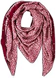 Joules Women's Hopewell Lightweight Printed Triangle Scarf (Ruby Floral)