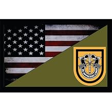 1st Special Forces Group Morale Patch, 2x3 Hook & Loop