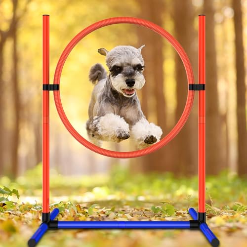 Mioule 2DOG ABILITY 2-Set Dog Agility Training Equipment Course Backyard Set thumb #6