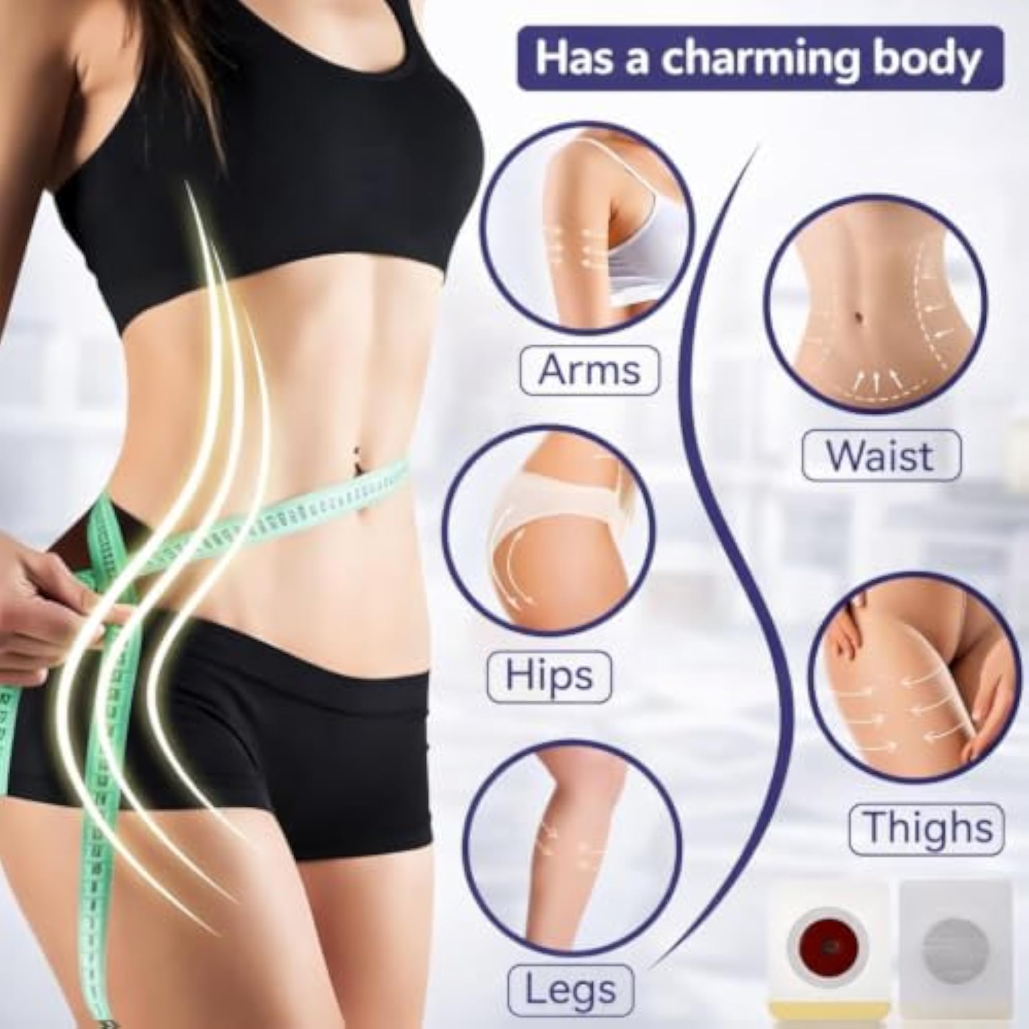 Navel Adhesive Patch, 10 Pieces for Personal Wellness