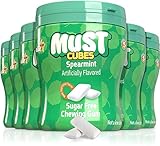 Elite Must Spearmint Sugar Free Chewing Gum, 2.3oz (6 Pack)