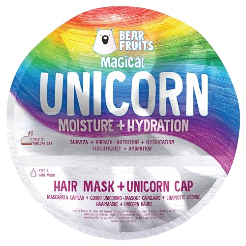 Bear Fruits Nutrition + Hydratation Masque Capillaire Licorne 20ML