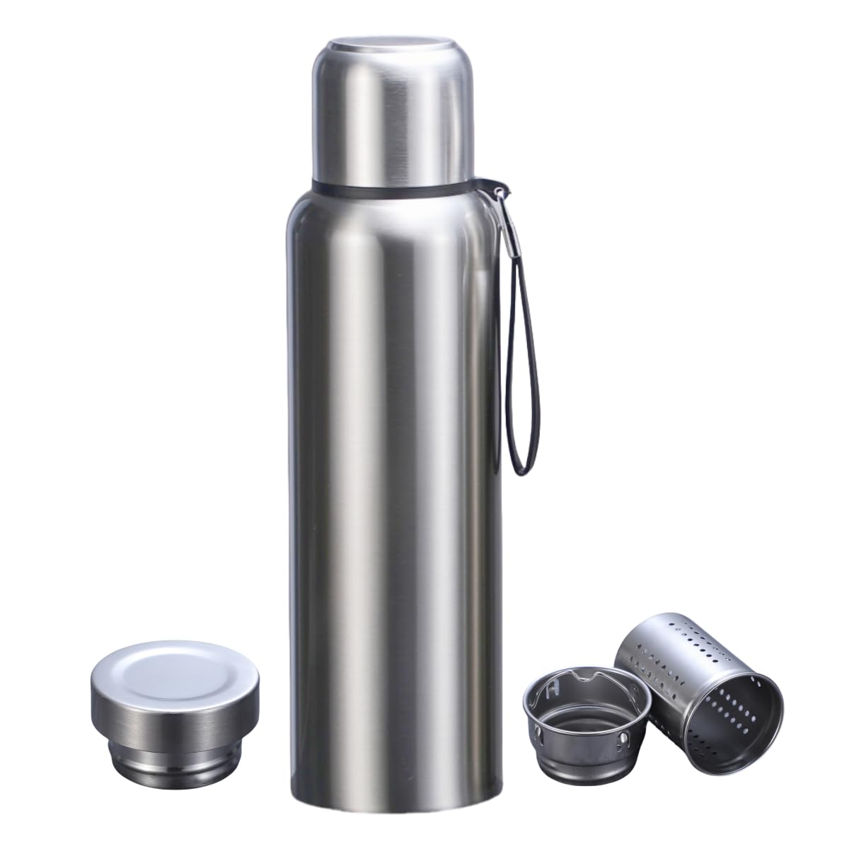 Amazon.com : CDJ 50 oz Thermos with Tea Infuser Stainless Steel