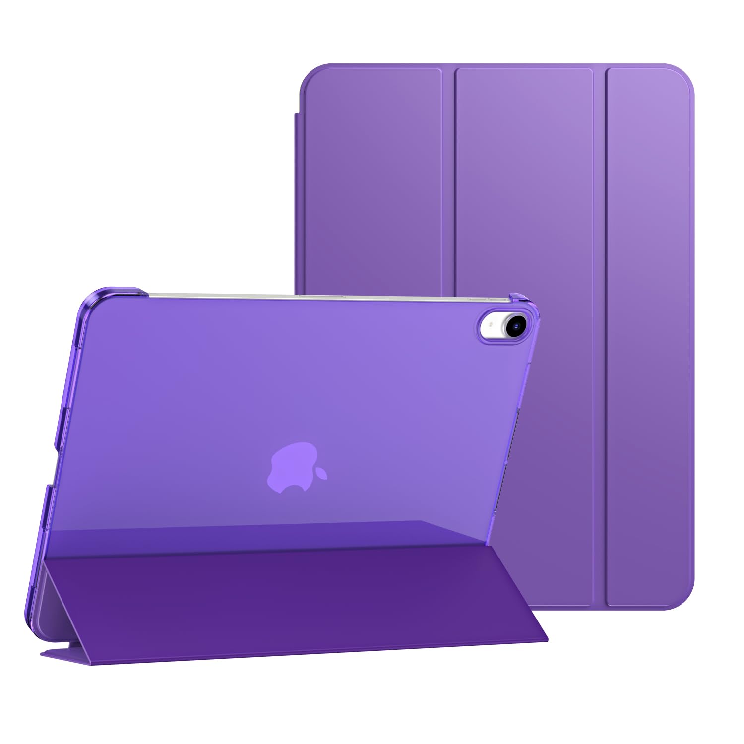 Smart Case for iPad Air 4th/5th Gen (10.9", 2020/2022) – Slim Cover with Auto Sleep/Wake (Purple)