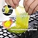Reinigungsknete, Tastatur Reiniger, 4 Stück Keyboard Cleaner, Tastatur Reinigung, Reinigungsgel, Auto Cleaning Gel, Wiederverwendbar Auto Innenraum Reiniger, Tastaturreiniger Gel für Computer, Mobile