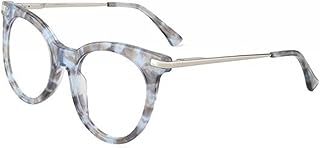 Vintage Squre Clear Glasses Eyeglasses Frames for Women Men (gray)