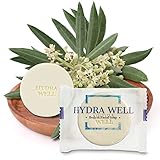 HYDRA WELL 1 OZ (50 Pack) Bar Soap Round | Bulk Hotel Travel size| Wholesale Face Body & Bath Amenit
