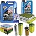 Produktbild QR-PARTS 69350980 Filter Set Inspektionspaket 6 Liter Motoröl Longtime High Tech 5W-30 MANN-FILTER Innenraumfilter Kraftstofffilter Luftfilter Ölfilter
