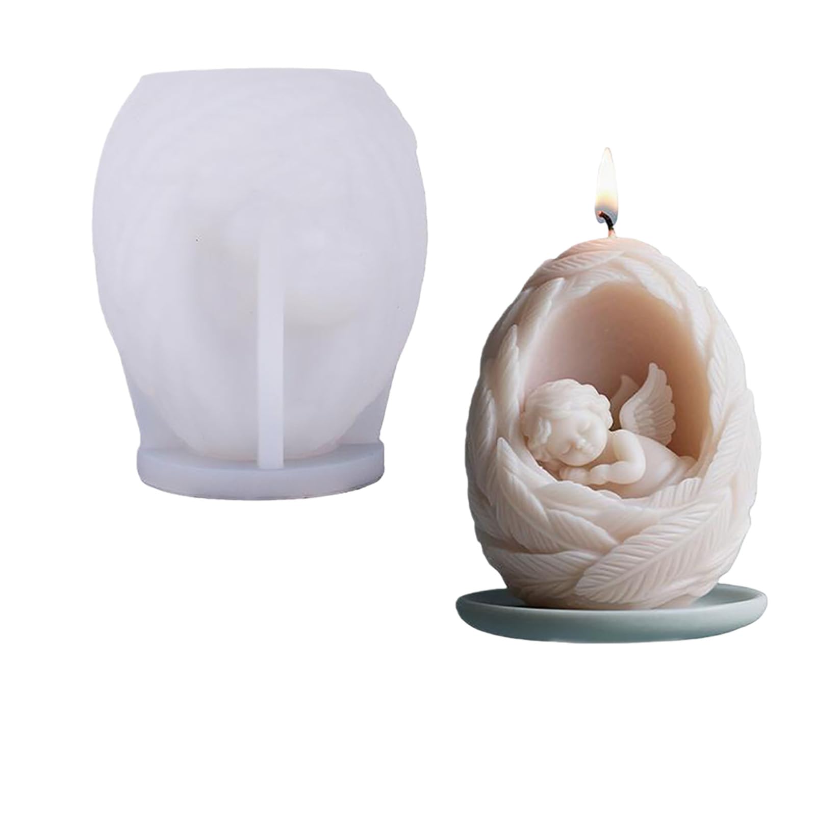 HZBB Artistically Designs Silicone for Sleep Angel Crafting Safe and Sturdy for Multiple Use Girl