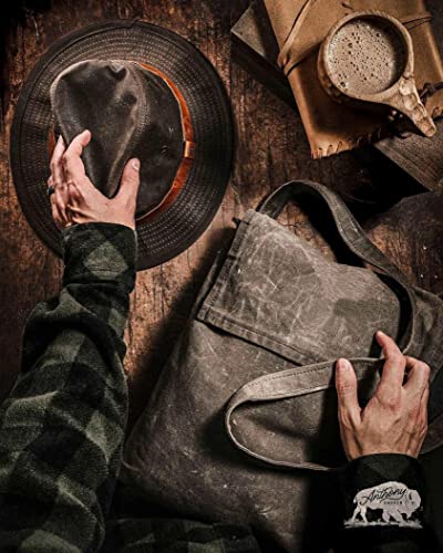 Traditional Haversack, Waxed Canvas Bushcraft Haversack, Foragers Bag, Survival Kit Bag, Day Pack #TOP4