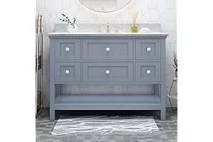 48 Bathroom Vanity with Top and Sink: Elevate Your Bathroom Sanctuary