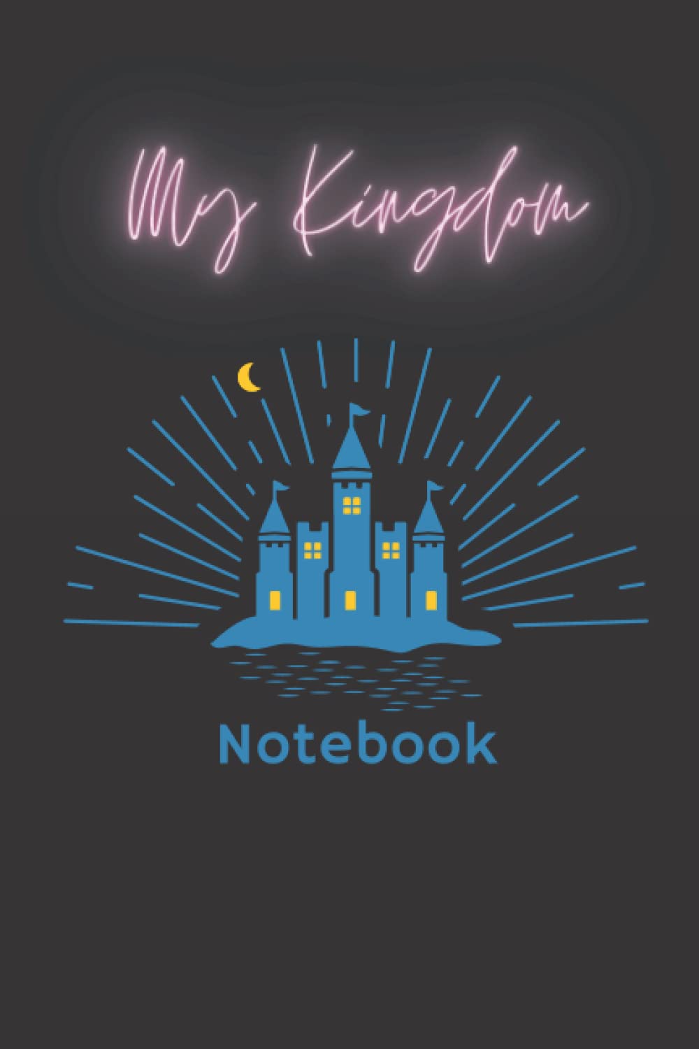 my kingdom journal: blank line journal with cream colour papers