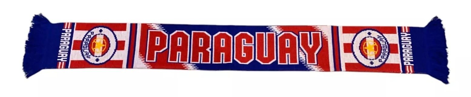 Generisch Paraguay Schal WM Schal Fanschal | WM Schal zur Fußball Weltmeisterschaft