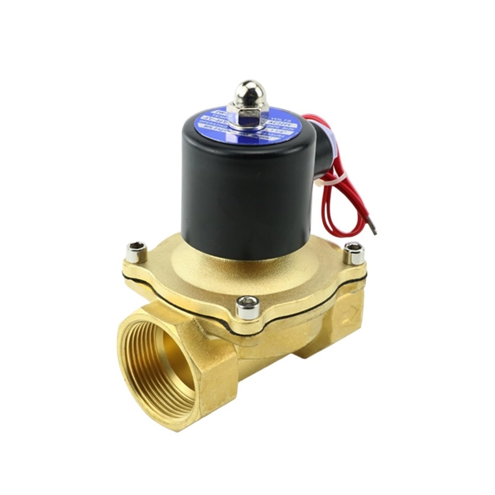 Nxdpajqizh Dn25 Normally Closed Brass Electric Solenoid Valve(,Ac220v)