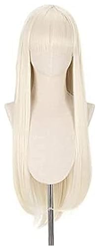 LCNING Anime Kakegurui Compulsive Gambler Yomotsuki Runa Long Wig Cosplay Costume Heat Resistant Synthetic Hair Cosplay Wigs