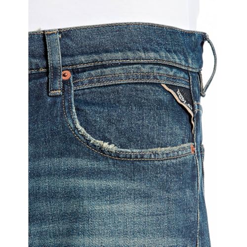 REPLAY Jeans Straight Fit AIDEEN AGED - vue 8