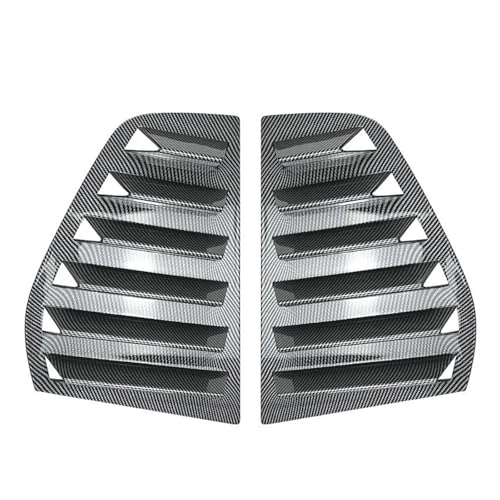 Becquet Latérale Arrière VW Golf MK5 Persienne Fenêtre 2003-2008 Look Carbone