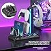 Imagen de KDD Soporte Auriculares Gaming con Puertos de Carga USB Tipo C