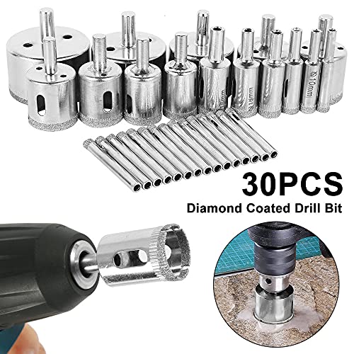 Juego de 30 brocas revestidas de diamante miniatura 6