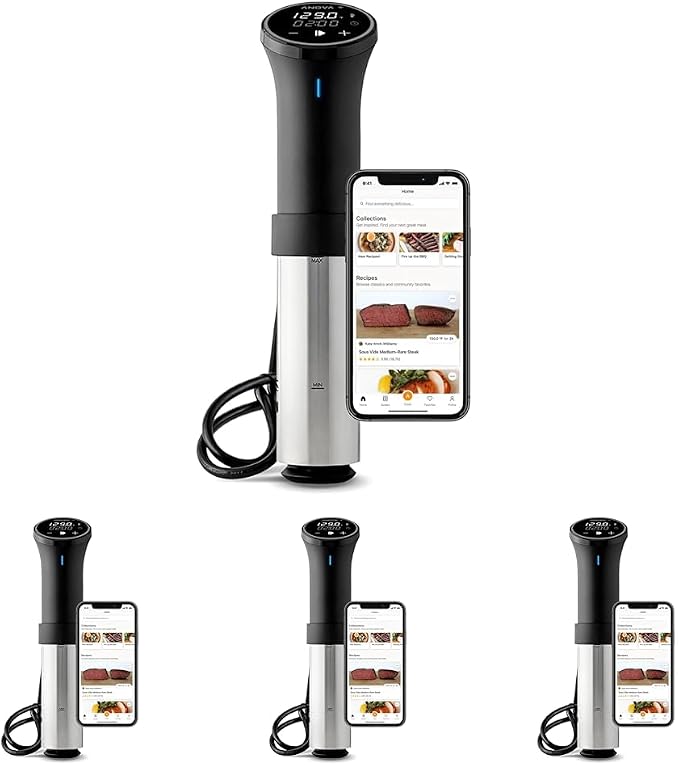 Anova Culinary Sous Vide Precision Cooker 3.0 (WiFi), 1100 Watts