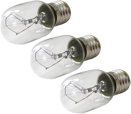 8206232A Bombilla de microondas 40W E17 125V repuesto para Maytag, para KitchenAid, GMH5205XVQ1, número de pieza de repuesto 635-0005, 2665-0003,