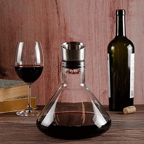 Decanter de Vidro com Aerador 1,5L
