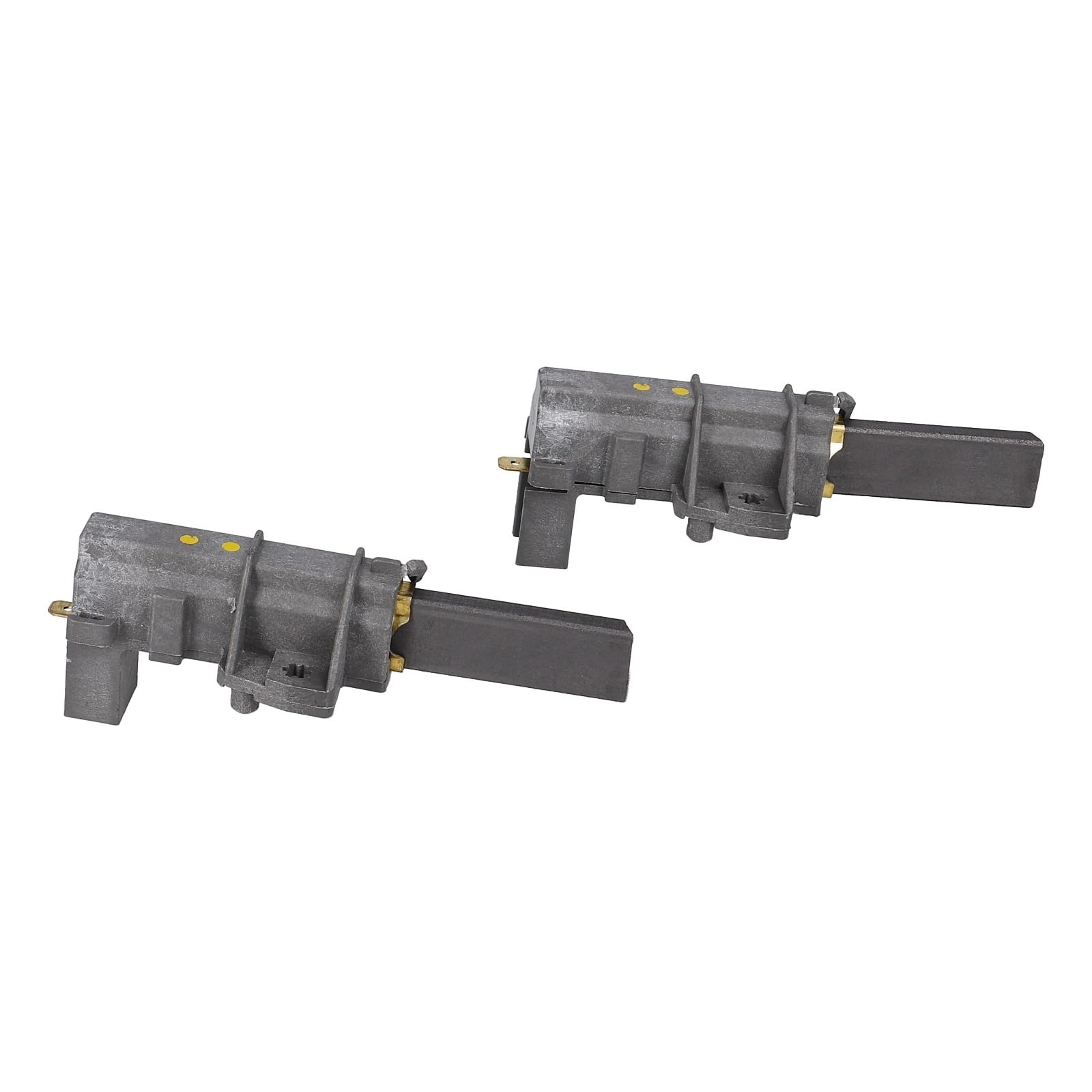LUTH Premium Profi Parts Kohlen Set für Ceset Motor Kompatibel mit Candy 49018683 in Waschmaschine 2stk