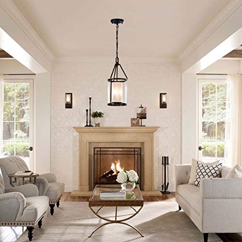 Haultop 【Upgraded Version】 Light Canopy Kit Black, Vintage Chandelier Ceiling Plate, Retro Light Canopy, Iron Chandelier Canopy With Hook For Pendant Light Or Chandelier, Max Load 22Lbs, Plant Hanger #TOP5