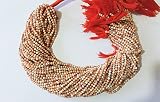 Natural Piccaso Jasper Faceted Round Beads 3 MM Approx | A Strand of 12 Inch | Beads for DIY Jewelry